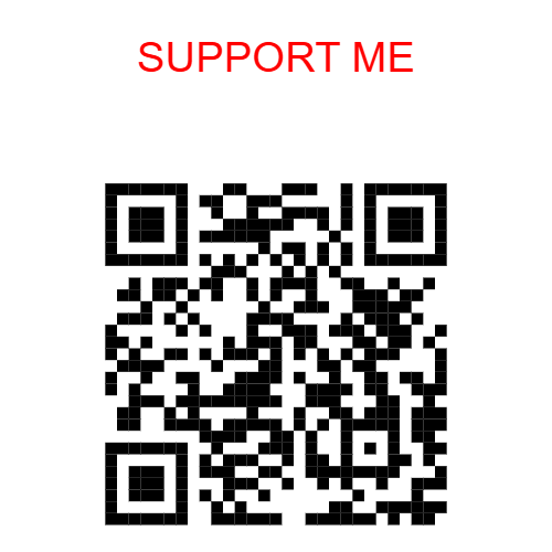 QR code to donate